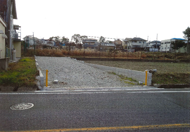 ⼤阪府岸和⽥市 後⾯⼟地⽤の進⼊路買収